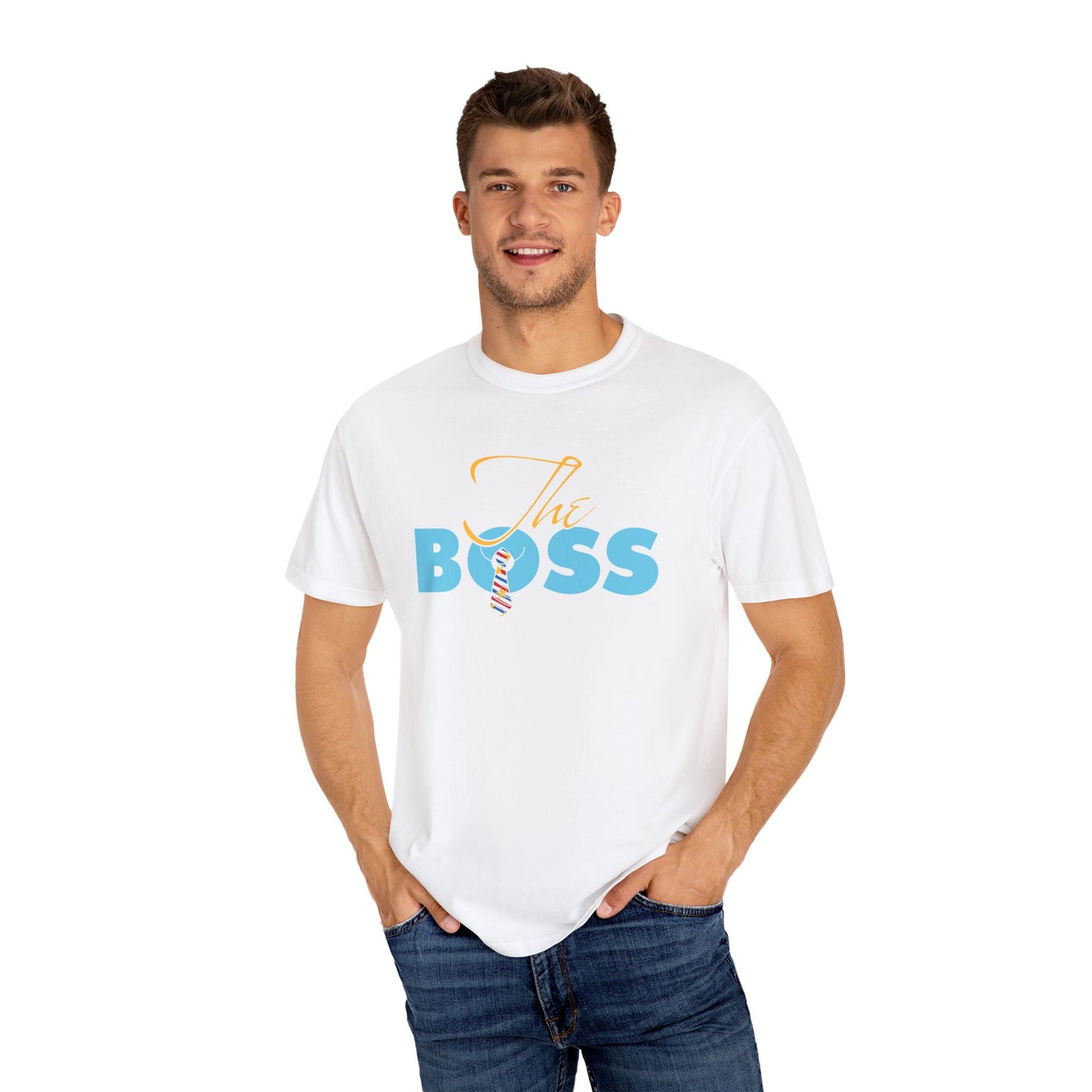 Unisex Boss Graphic T-Shirt Fathers Day – Stylish Gift for Barbers & Entrepreneurs
