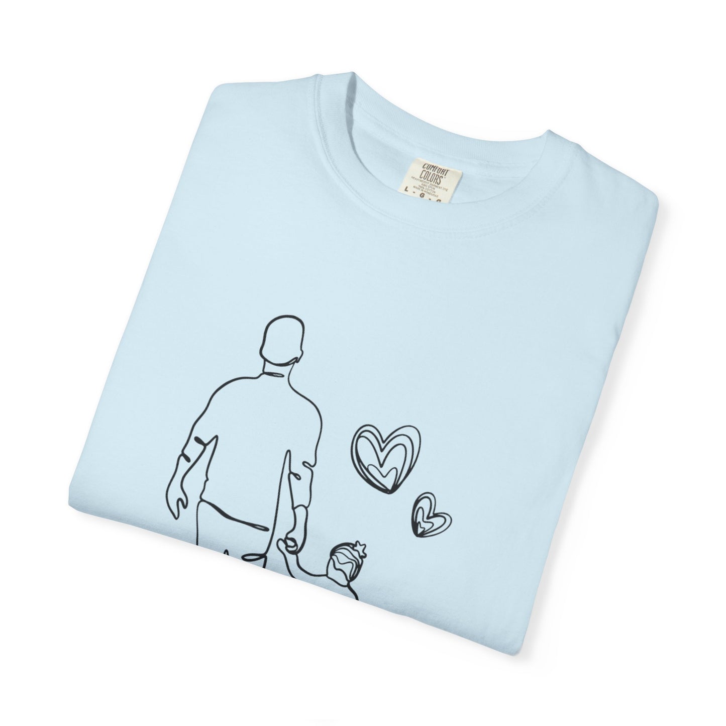 Personalized Fathers Day T-Shirt - Customizable for Dad and Child