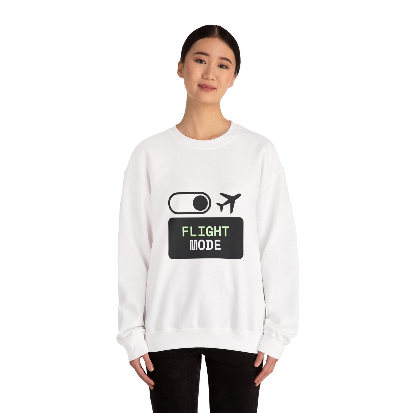 Flight Mode Crewneck Sweatshirt - Unisex Heavy Blend™