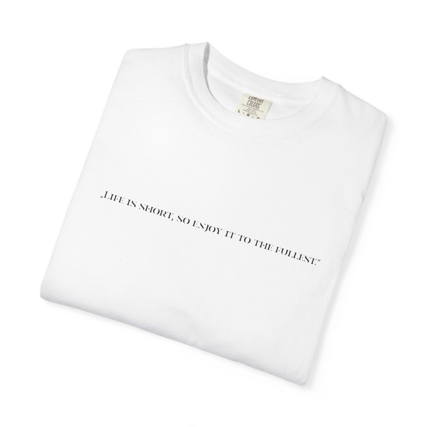 Unisex Garment-Dyed T-shirt - Inspire Yourself to the Limit