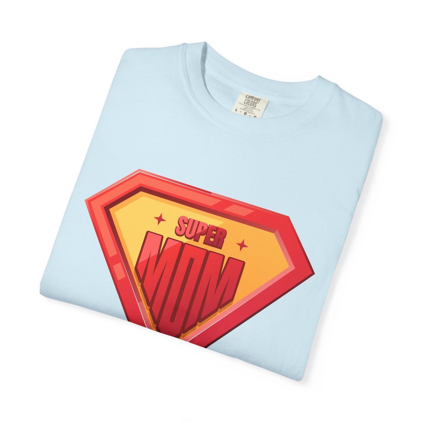 Super Mom Unisex Garment-Dyed T-Shirt - Perfect Gift for Mother's Day