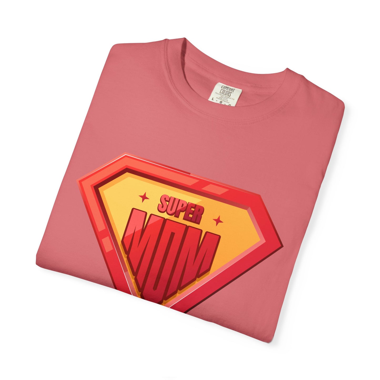 Super Mom Unisex Garment-Dyed T-Shirt - Perfect Gift for Mother's Day