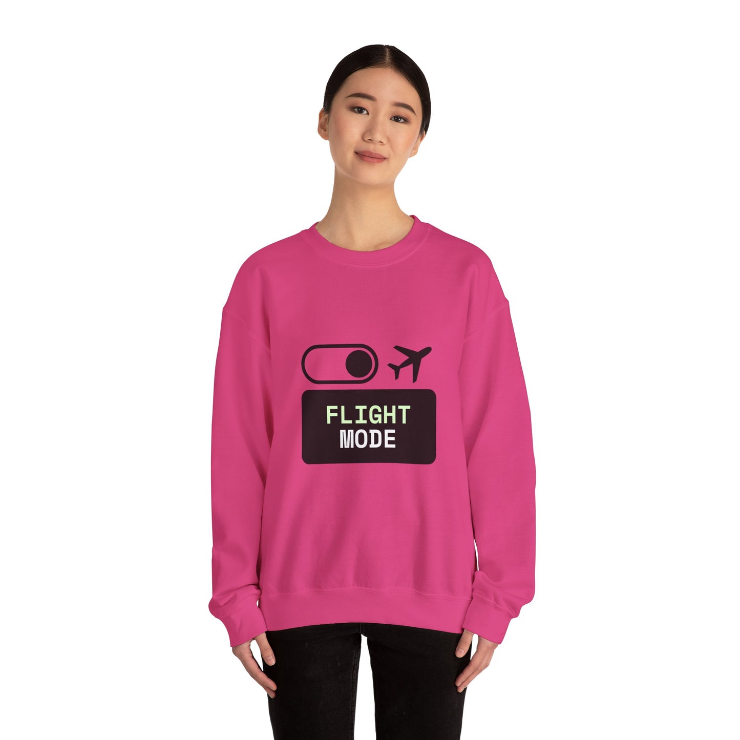 Flight Mode Crewneck Sweatshirt - Unisex Heavy Blend™