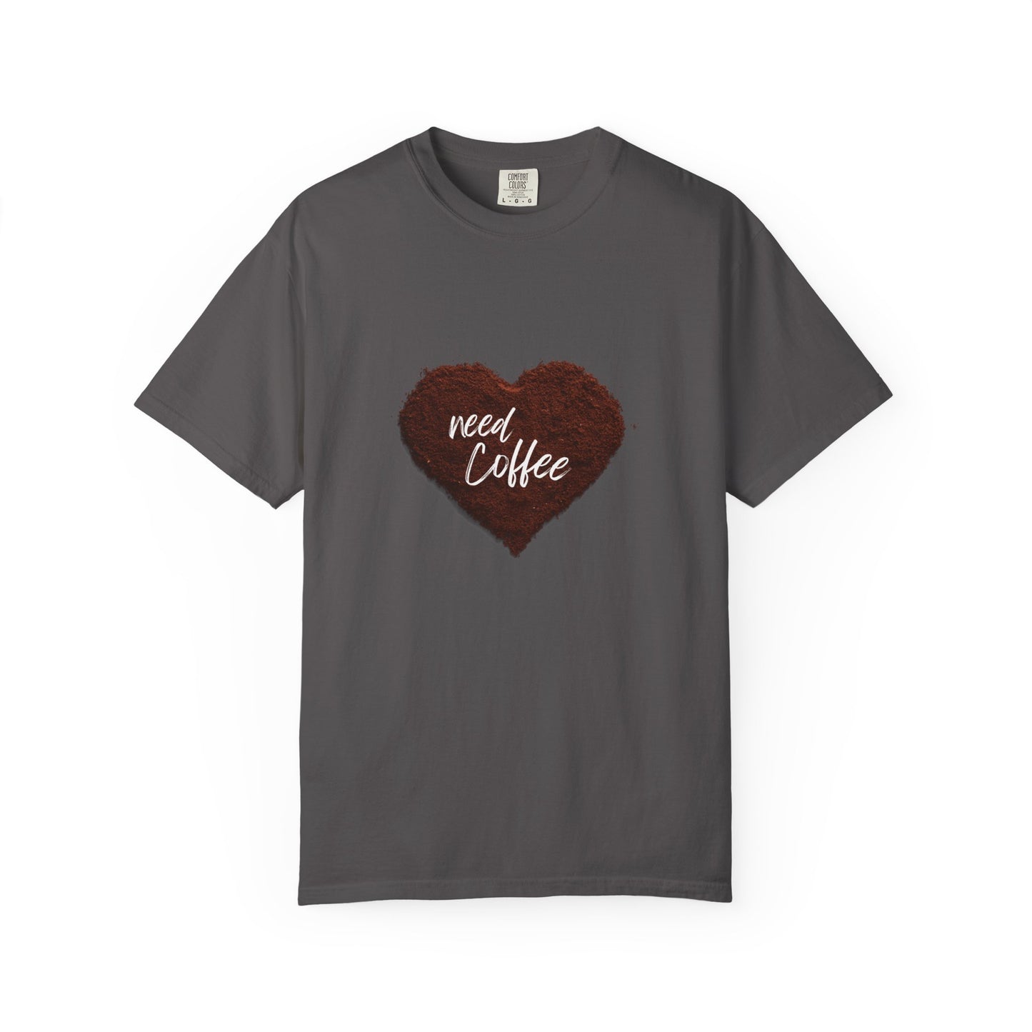 Casual Coffee Lover T-shirt - "Need Coffee" Design