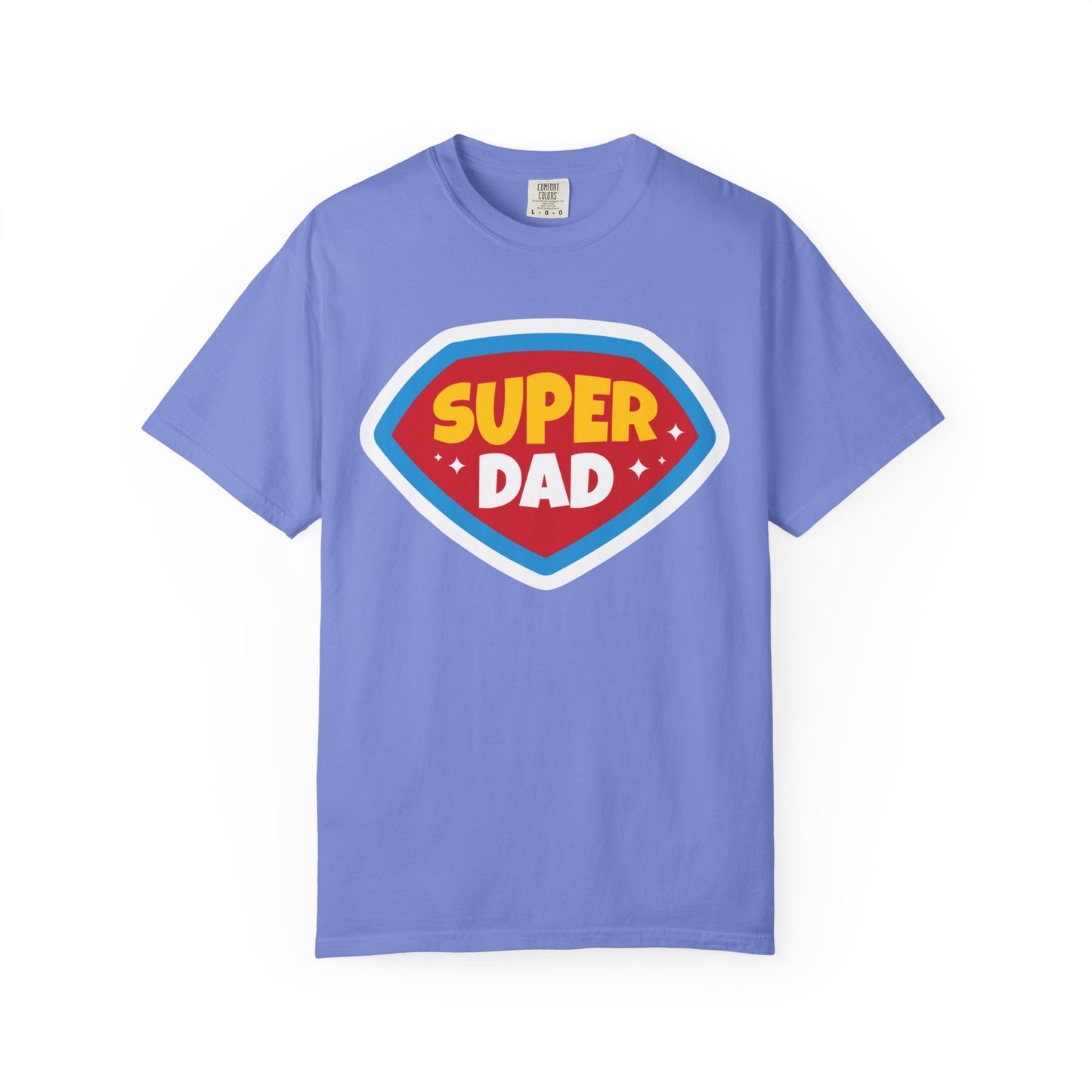 Super Dad Unisex Garment-Dyed T-Shirt - Perfect Gift for Father's Day