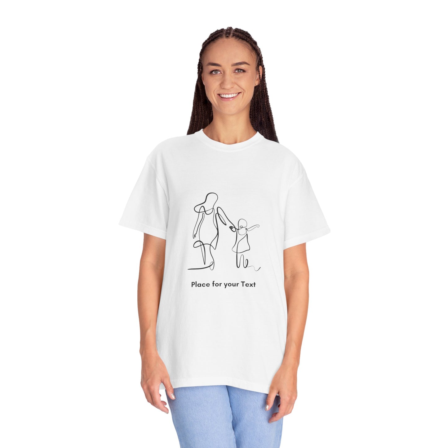 Mothers Day Unisex T-Shirt - Personalized Text Option