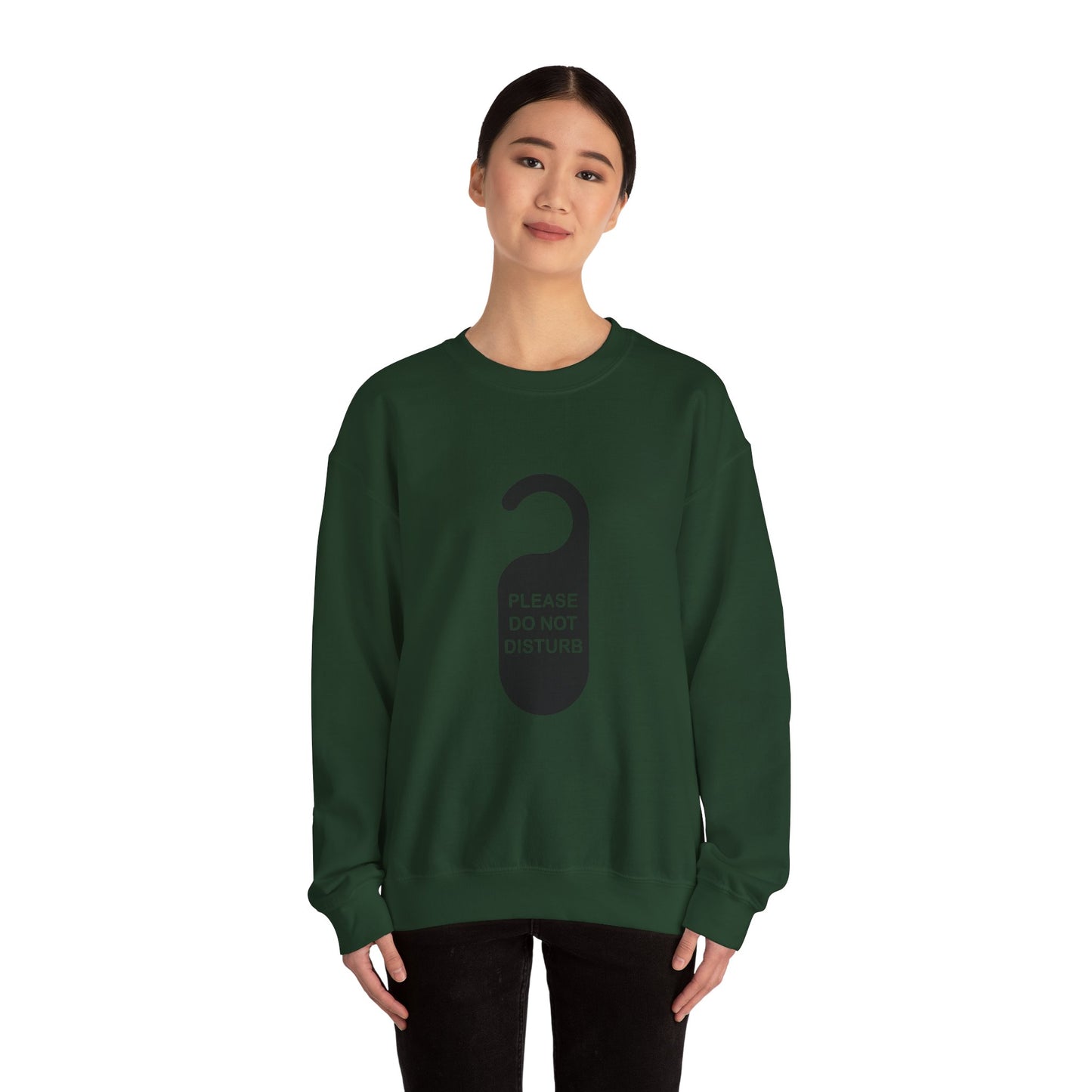 Unisex Heavy Blend™ Crewneck Sweatshirt - "Please Do Not Disturb"