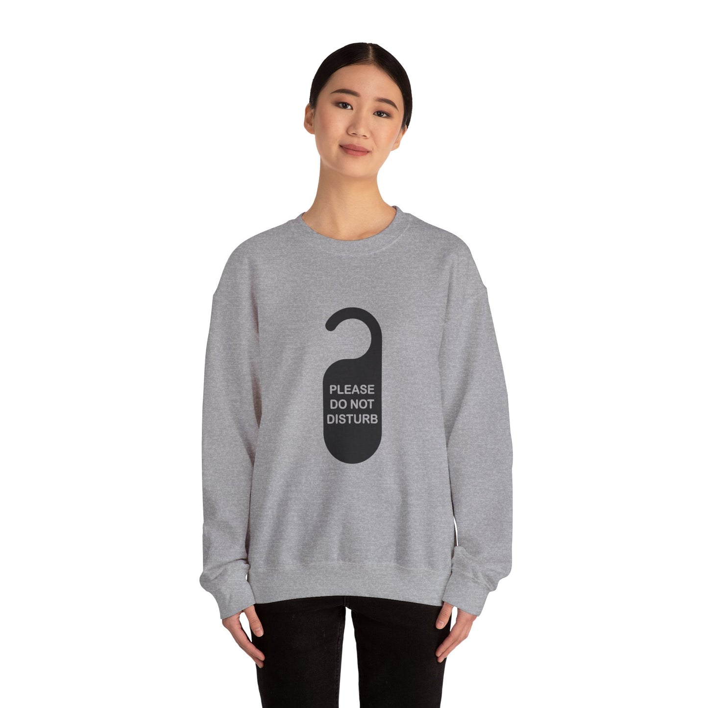 Unisex Heavy Blend™ Crewneck Sweatshirt - "Please Do Not Disturb"