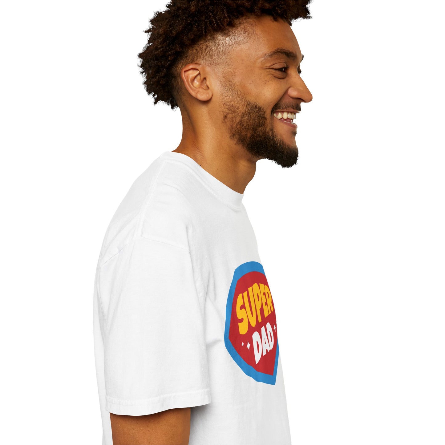 Super Dad Unisex Garment-Dyed T-Shirt - Perfect Gift for Father's Day