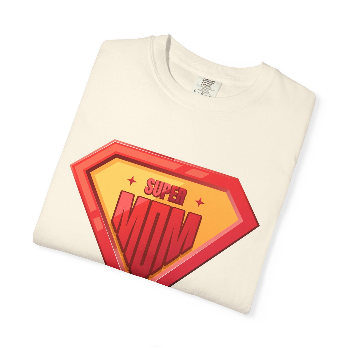 Super Mom Unisex Garment-Dyed T-Shirt - Perfect Gift for Mother's Day