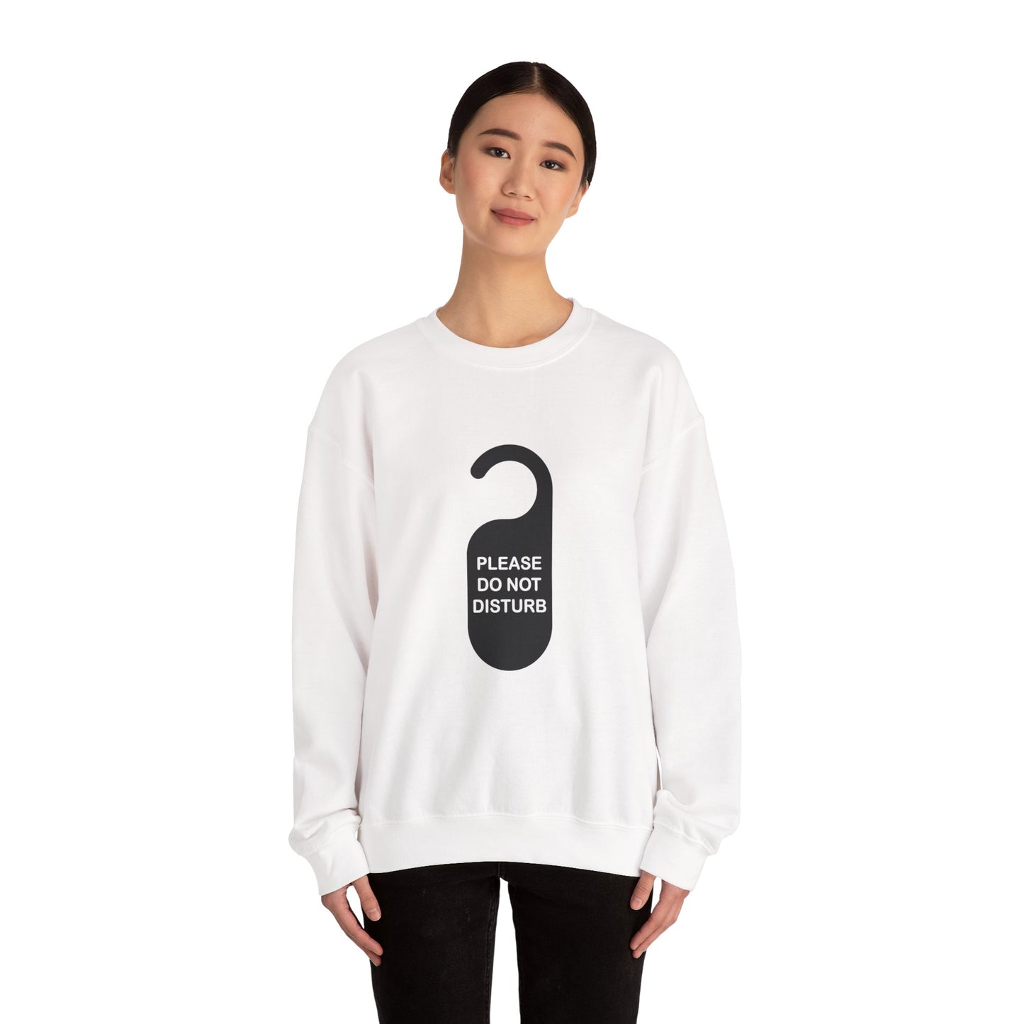 Unisex Heavy Blend™ Crewneck Sweatshirt - "Please Do Not Disturb"