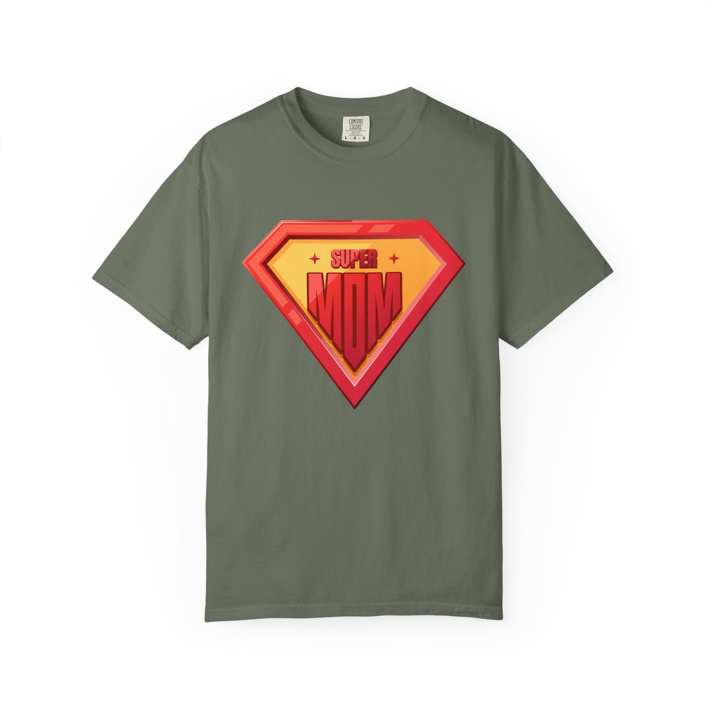 Super Mom Unisex Garment-Dyed T-Shirt - Perfect Gift for Mother's Day