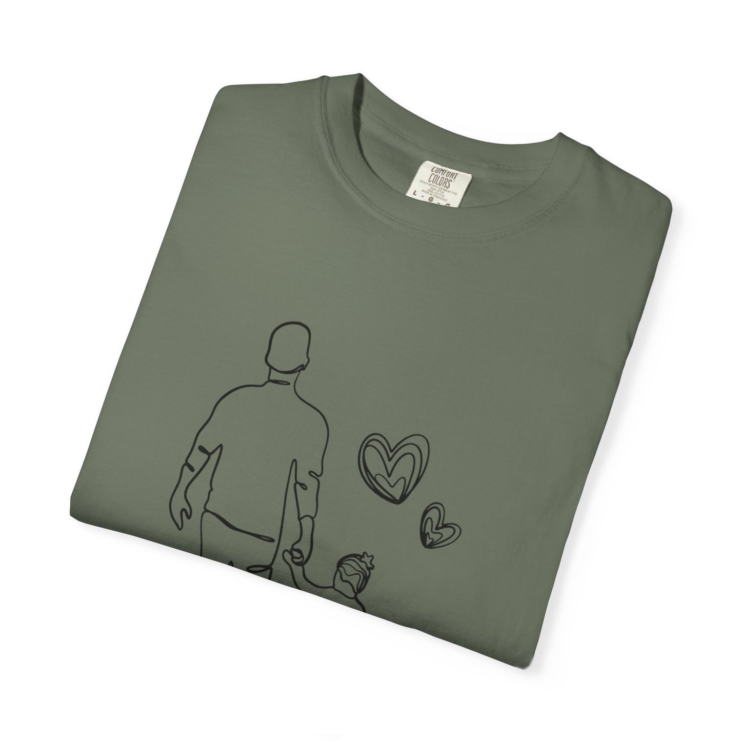 Personalized Fathers Day T-Shirt - Customizable for Dad and Child