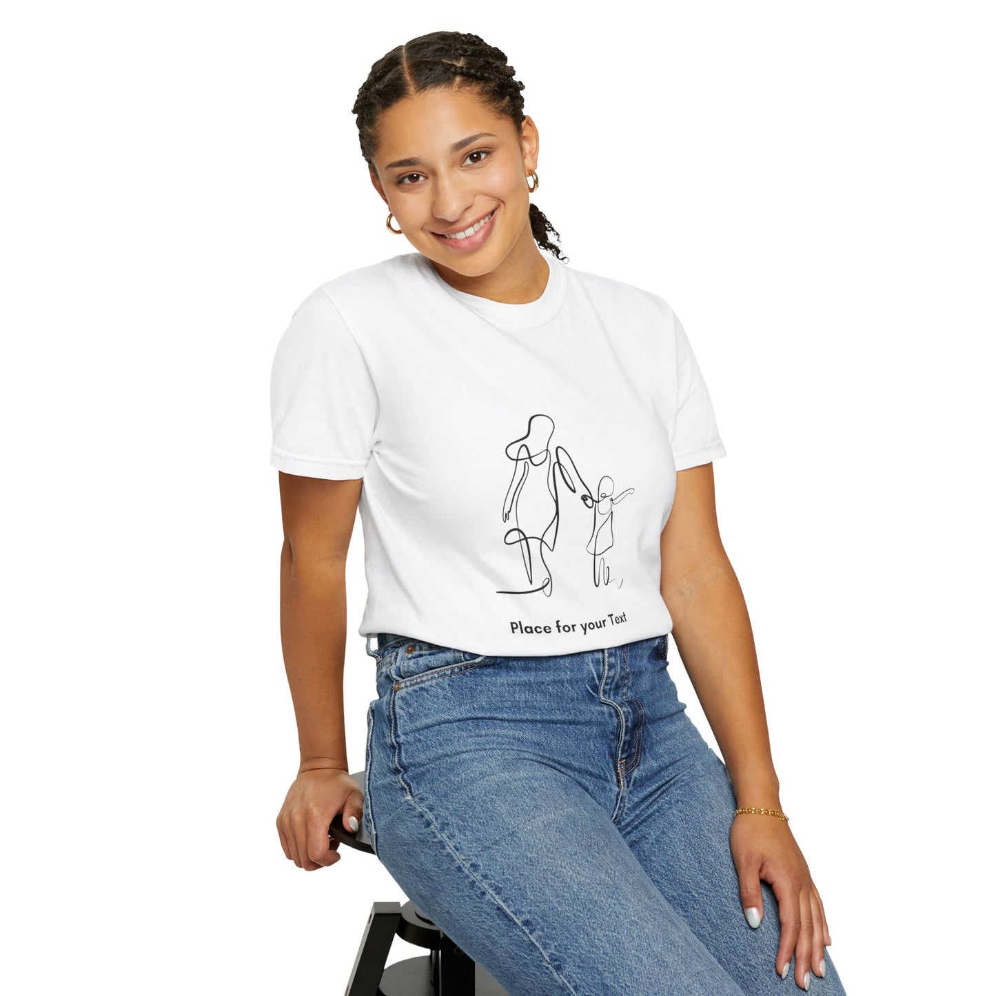 Mothers Day Unisex T-Shirt - Personalized Text Option
