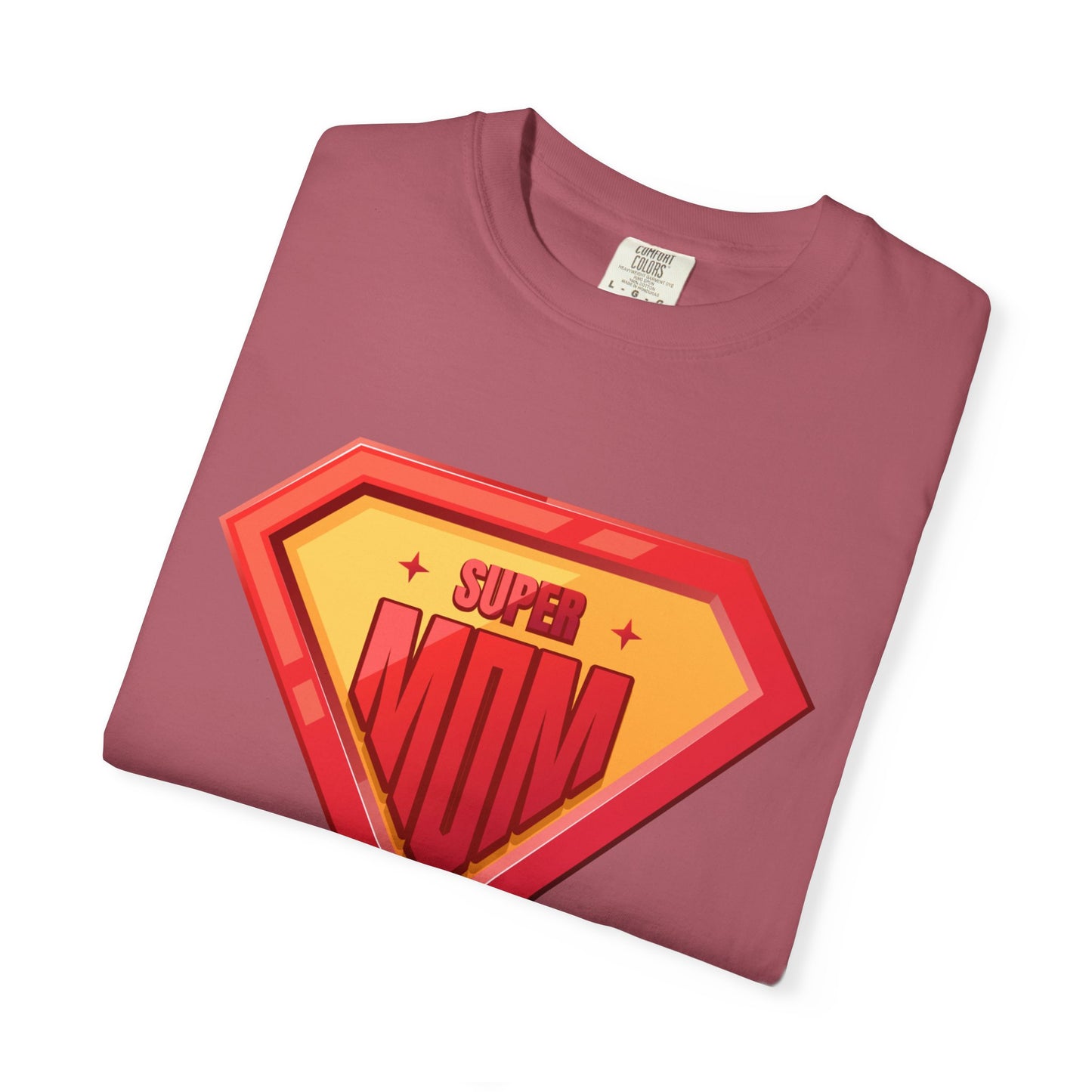 Super Mom Unisex Garment-Dyed T-Shirt - Perfect Gift for Mother's Day
