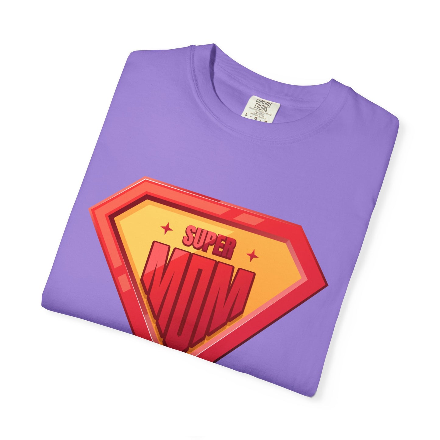 Super Mom Unisex Garment-Dyed T-Shirt - Perfect Gift for Mother's Day