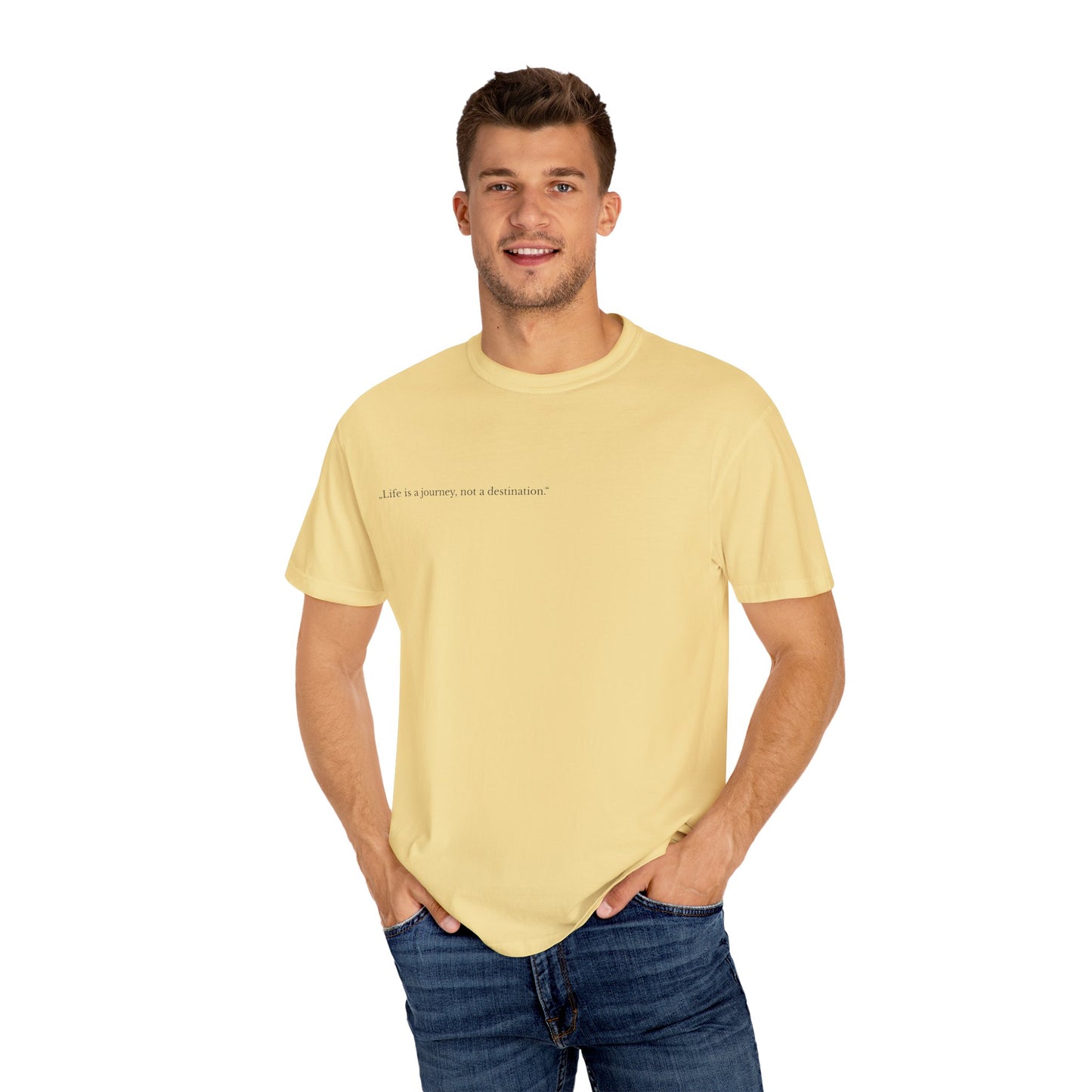 Inspirational Unisex T-Shirt - 'Life is a Journey, Not a Destination'