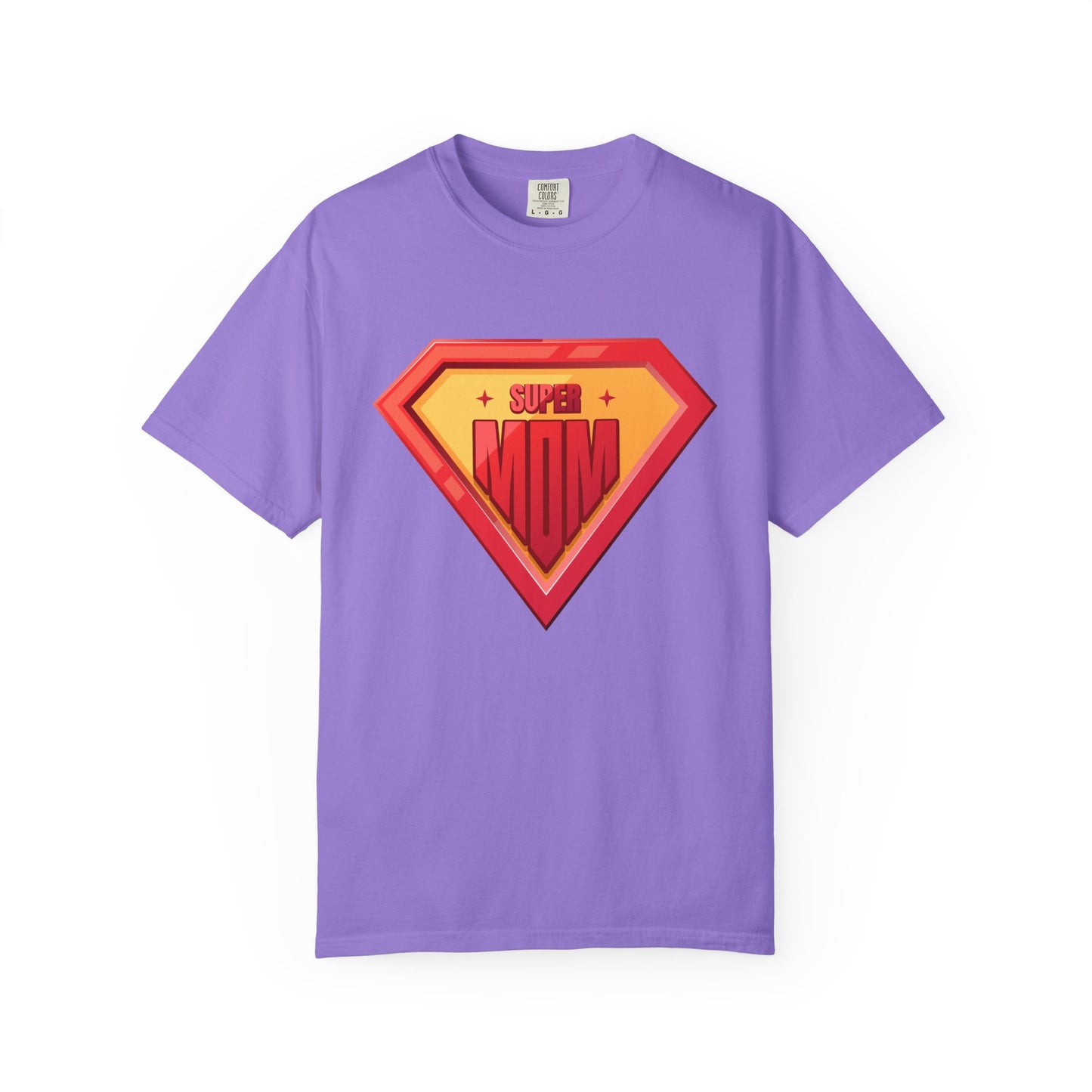 Super Mom Unisex Garment-Dyed T-Shirt - Perfect Gift for Mother's Day
