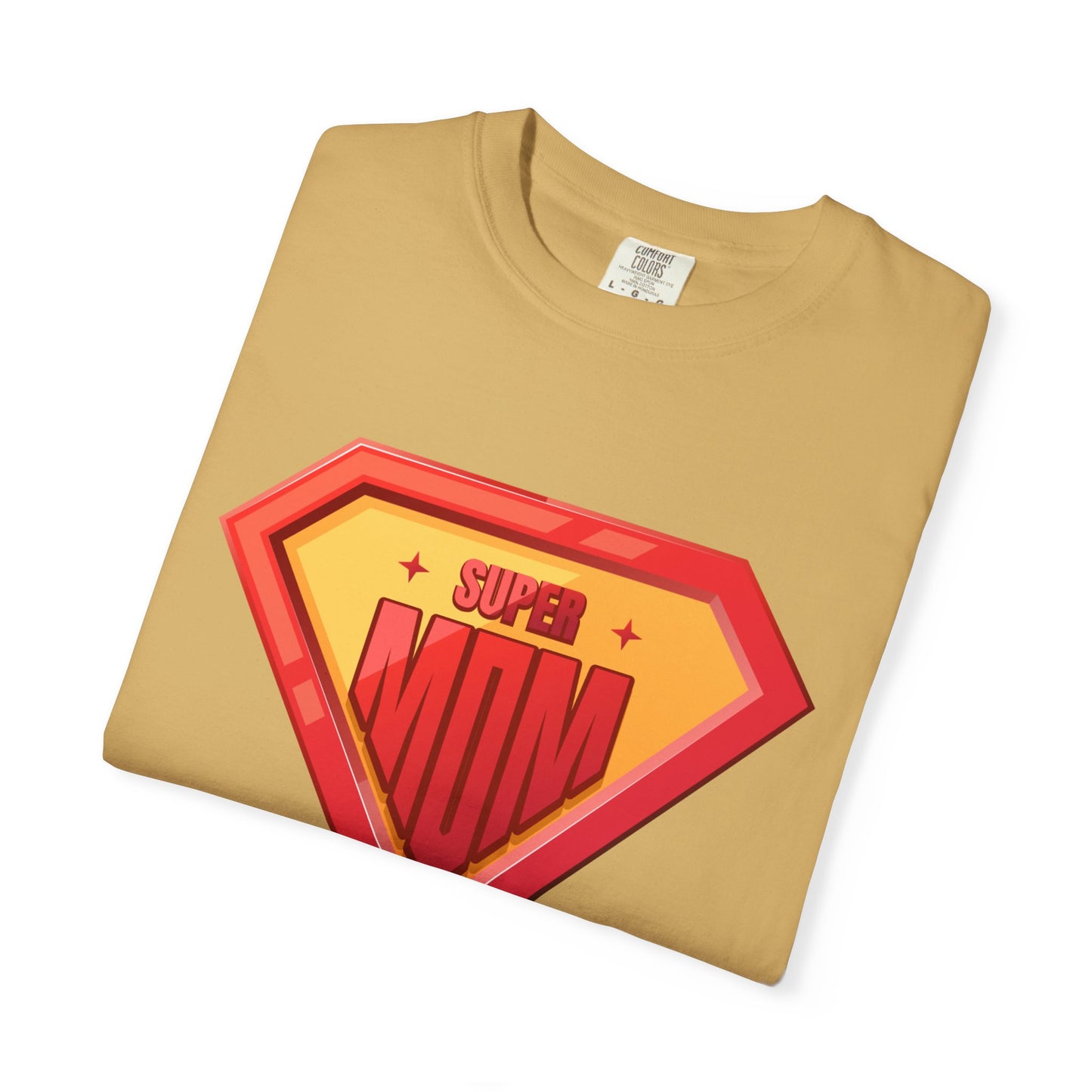 Super Mom Unisex Garment-Dyed T-Shirt - Perfect Gift for Mother's Day