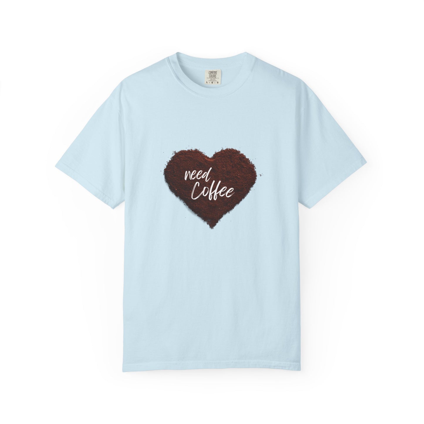 Casual Coffee Lover T-shirt - "Need Coffee" Design